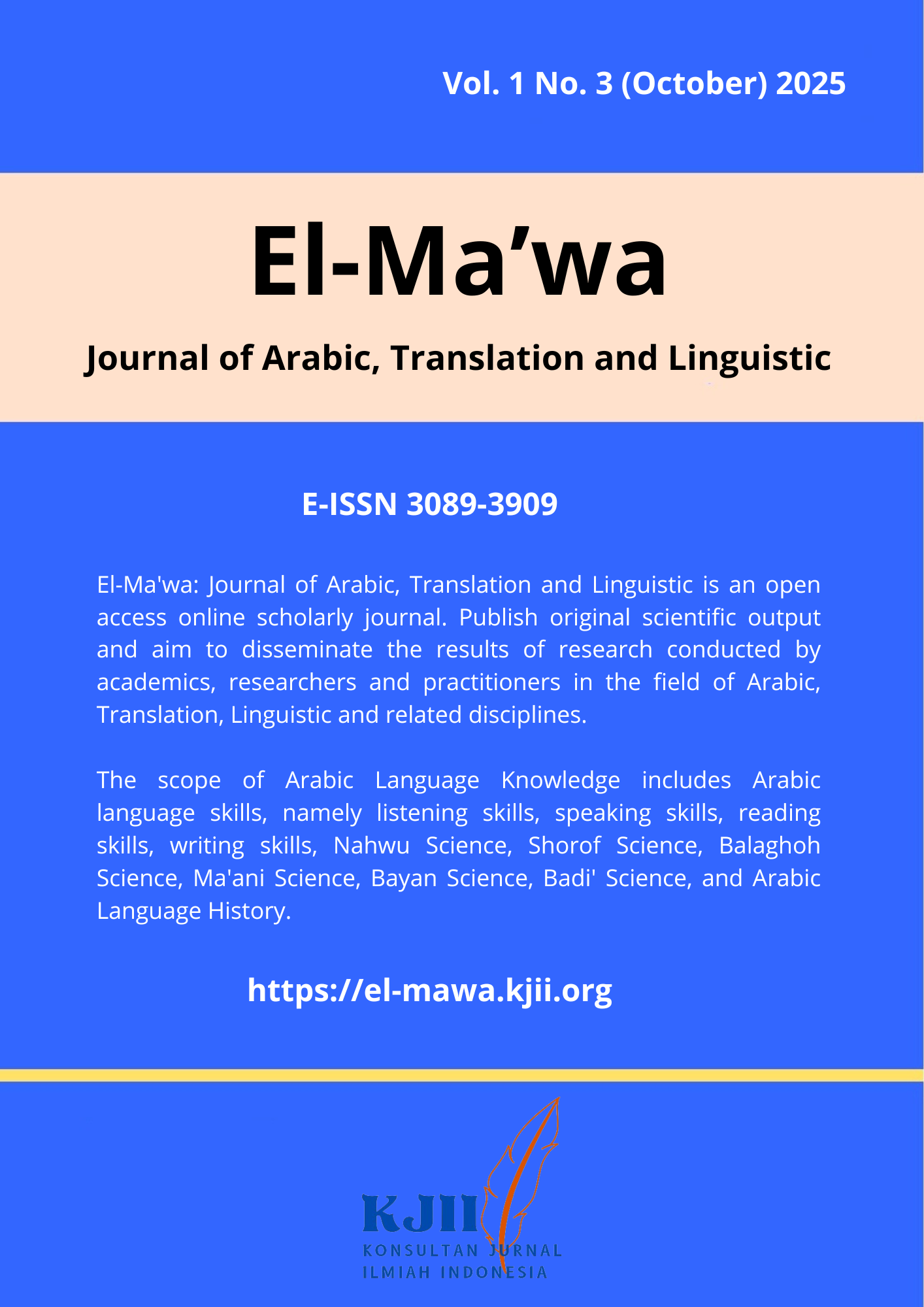 					View Vol. 1 No. 3 (2025)
				